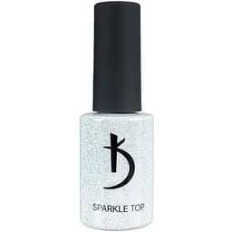 Верхнє покриття для гель-лаку Kodi Professional Sparkle Top з блискітками 7 мл - мініатюра 2