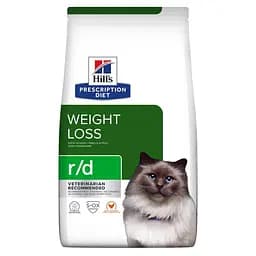 Сухий корм Hill's Prescription Diet r/d для котів для зниження ваги, з куркою, 3 кг