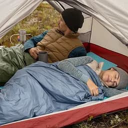 Спальник Naturehike Summer LW180 (NH21MSD09) +15°C - правий - 205см - сіро-синій - мініатюра 5