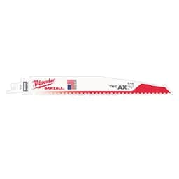 Полотно для шабельних пил AX FANG TIP MILWAUKEE, 230х5,0мм, (5шт), (деревина з цвяхами) - мініатюра 3