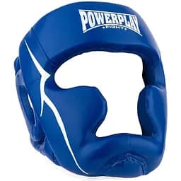 Боксерський тренувальний шолом PowerPlay 3100 PU XS Blue