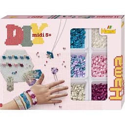 Термомозаика Hama Набор для творчества модные украшения Браслеты с ящиком Midi 5+ (HM-3712)