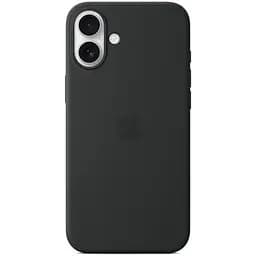 Силіконовий чохол CasePro Silicone Case with MagSafe Black для iPhone 16 Plus - мініатюра 5