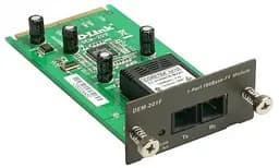 Модуль D-Link DEM-201F для коммутаторов DES-3018/3026 (1 порт 100Base-FX)