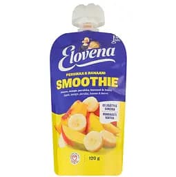 Смузі Elovena персик та банан 120 мл 