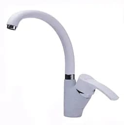 Змішувач для кухні Globus Lux GLQU-0203S-BIG-7-White Білий - мініатюра 2