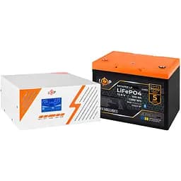 Джерело безперебійного живлення [ДБЖ] LogicPower LPM-PSW-1500VA + АКБ LiFePO4 1280Wh Smart BT [36812] [125161] - мініатюра 2