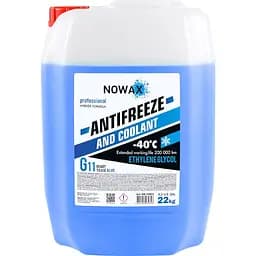 Антифриз Nowax Antifreezee G11 Blue готовий розчин 22 кг (NX22002)