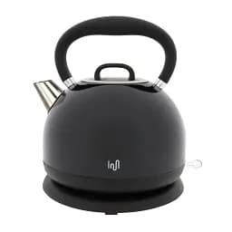 Чайник Impolio Retro Design з нержавіючої сталі 1,7 л, чорний