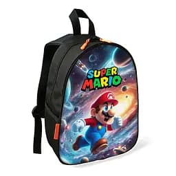 Рюкзак Супер Марио детский школьный/городской 34х27х13 см для мальчика (02462)