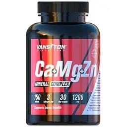 Витамины и минералы Vansiton Calcium Magnesium Zinc, 150 таблеток