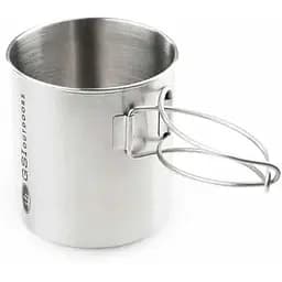 Горнятко-каструля GSI Outdoors Glacier Stainless Bottle Cup Large 710 мл Срібло (1099-68215)