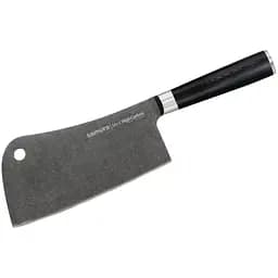 Сокира кухонна для м'яса Samura 180 мм Чорний 000266643