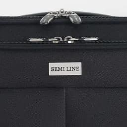 Валіза Semi Line 20" (S) Black/Blue Lines (T5753-1) - мініатюра 8