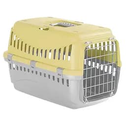 Переноска Gipsy 2 large yellow металеві дверцята 58х38х38 см