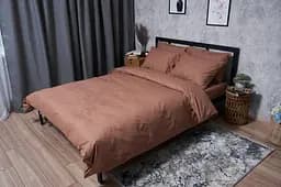 Комплект постільної білизни Moon&Star Бязь Gold Люкс Light Brown King Size 220x240 наволочки 2х50х70