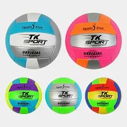 М’яч волейбольний TK Sport, C54983, 260-280 г, матеріал PU, розмір №5 (В асортименті) - мініатюра 2
