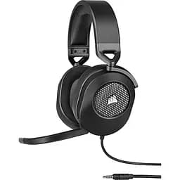 Наушники игровые Corsair HS65 Surround Carbon (CA-9011270) [75607]