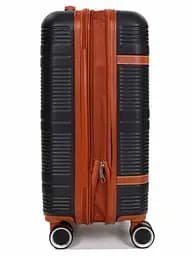 Валіза маленька S ABS-пластик Worldline Airtex 629 56×36×22см 38л Чорна - мініатюра 7