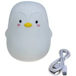 Детский силиконовый ночник Penguin LJC-129 пингвин светильник аккумуляторная игрушка для сна