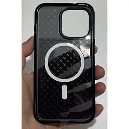 Оригінальний протиударний чохол Tech21 Evo Check MagSafe для Iphone 15 Pro Max (6.7") Smokey Black - мініатюра 13