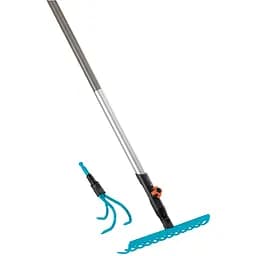 Комплект Gardena Combisystem культиватор 9 см и грабли 30 см. 12 зубцов с рукояткой (03004-20.000.00)