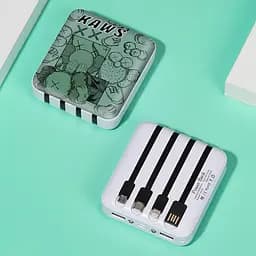 УМБ павербанк Power Bank 10000 mAh LVR 017 Kaws №3 (17689) - мініатюра 2