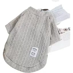 Свитер Ginger для животных XXL Happy bear серый Д-45 см ОГ-55 см