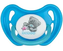 Пустышка силиконовая Baboo Me To You, 0+ мес., синий, 1 шт. (90408)