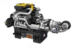 Конструктор двигатель Mould King PAGANI Turbocharged V12 Engine моторизованный для детей и взрослых 761 деталей