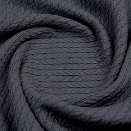 Плед-покривало Cosas Knitted Braid Beluga косичка 75х95 см (Blanket_64-1Beluga_KnittedBraid_75x95) - мініатюра 3