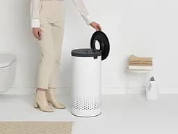 Бак для білизни Brabantia Laundry Bin, 35 л, білий (304866) - мініатюра 4