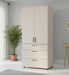 Шафа для одягу Doros Торн Кашемір 2 ДСП/3Ш (полиці) 90х51.6х200 (44900450)