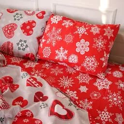 Простирадло MirSon Бязь 17-0656 Gingerbread 110х160 см (2200009610967) - мініатюра 4