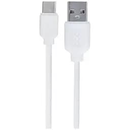 Кабель XO microUSB NB36 2.1A/1m White