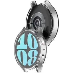 Чохол-накладка DK Silicone Face Case для Samsung Galaxy Watch6 (R930 / R935) 40mm (clear) - мініатюра 2