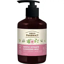 Молочко для интимной гигиены Зеленая Аптека Овес и хлопок 370 мл