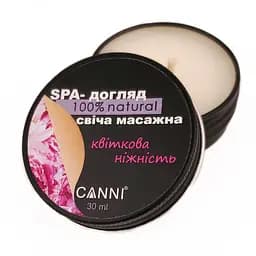 Свічка масажна для манікюру Canni SPA-догляд Квіткова ніжність 30 мл - мініатюра 2