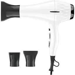 Фен для укладання волосся XPRO VGR-413 професійний з насадками білий (40551-VGR-413_686)