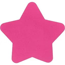 Бумага для заметок Bambi Звезда Y01-1, 100 листов 70x70 мм розовая