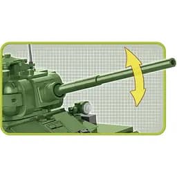 Конструктор Cobi Друга світова війна Танк Т-34/85, 668 деталей (COBI-2542) - мініатюра 8