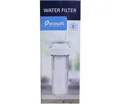 Ecosoft Cold 10, Екософт, Фільтр магістральний механічної очистки для холодної води, прозорий, 5 мкм, 3/4 - мініатюра 3