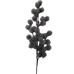 Гілка декоративна Yes! Fun Хвойна з шишками 68 см зелена (975011)