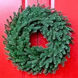 Вінок хвойний різдвяний Hvoya Traditional литий зелений 60 см