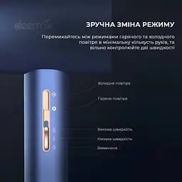 Фен Deerma DEM-CF15W 2000 Вт (синій) - мініатюра 9