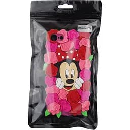 Чохол-накладка Toto TPU Fluffy Case iPhone 7/8/SE 2020 Mini Mouse Pink - мініатюра 2