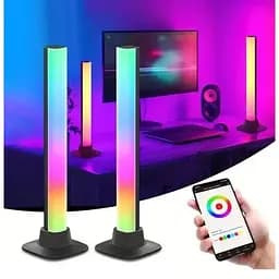 Лампа настільна світлодіодна з RGB підсвічуванням, ефектом неона для геймерів з USB-живленням