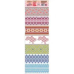 Термоусадочная рукав-этикетка Добрик Вышитая Украина 1 шт.