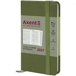 Щотижневик Axent 2027 Pocket Strong 90x150 мм хакі (8508-27-65-A)