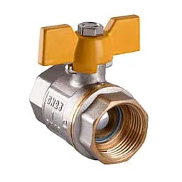 Кран кульовий прямий Solomon 1″ ВВ ЖБ PN40 В1007 - мініатюра 2